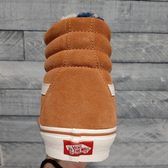 Vans Sk8 Hi Suede Sherpa Mens Shoes 13 - Picture 4 of 8